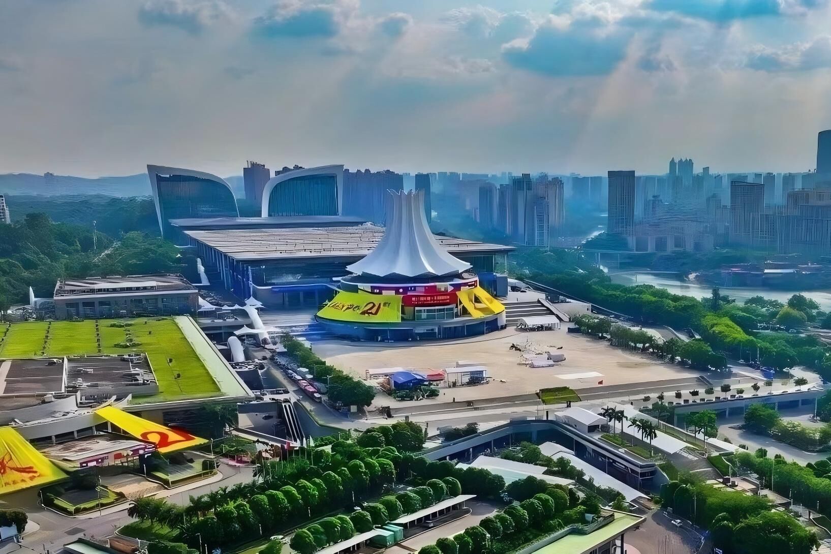 聚焦东盟博览会：隆基森特绿色建筑的创新力量